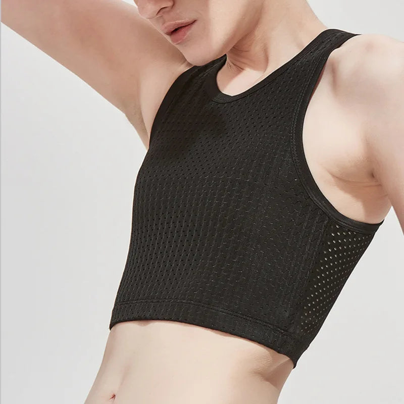 Hollow Out Breathable Chest Binder - SPORT BINDER