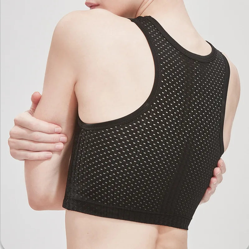 Hollow Out Breathable Chest Binder - SPORT BINDER