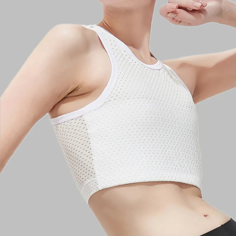 Hollow Out Breathable Chest Binder - SPORT BINDER